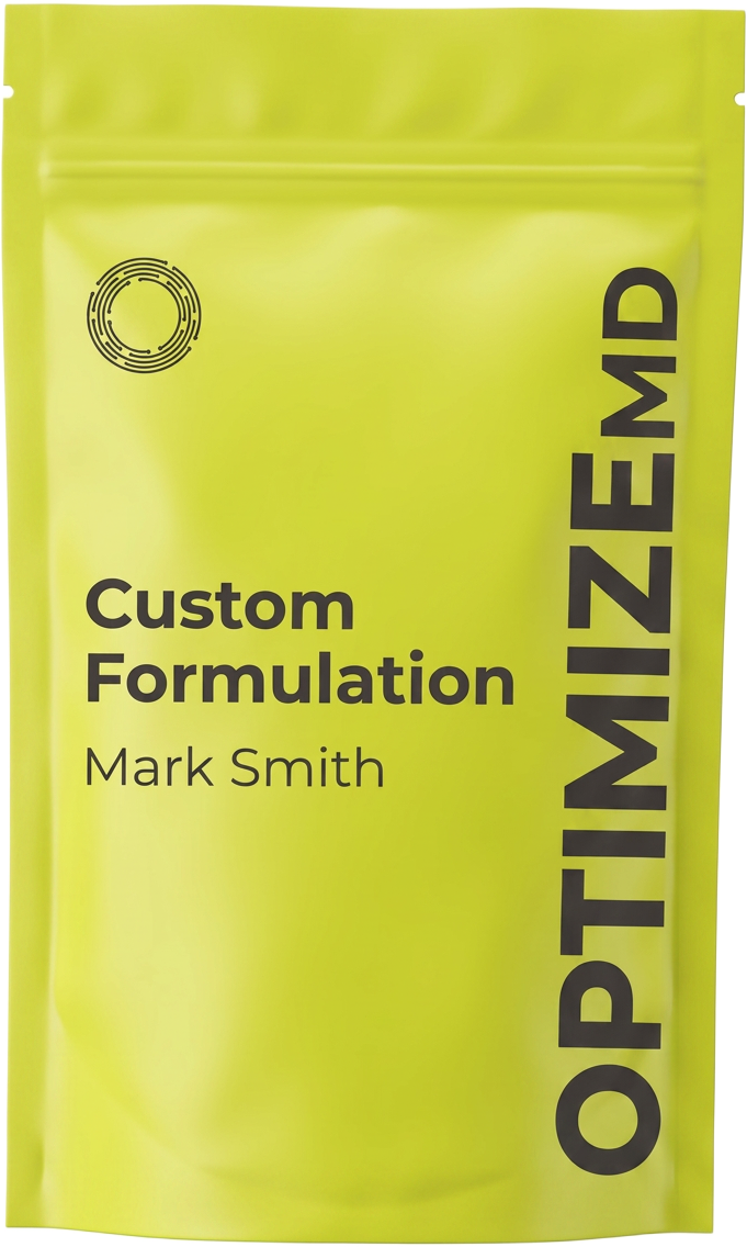 Custom formulation supplement pouch