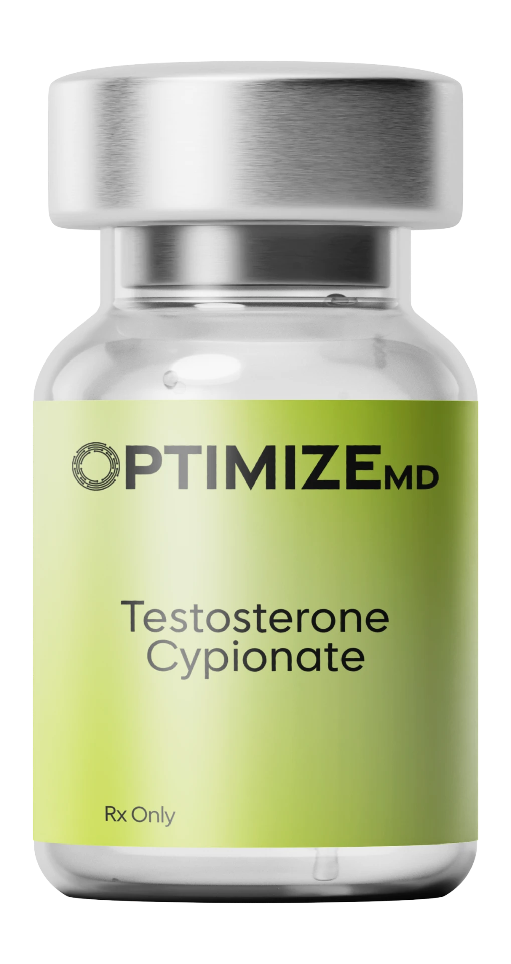 Testosterone vial