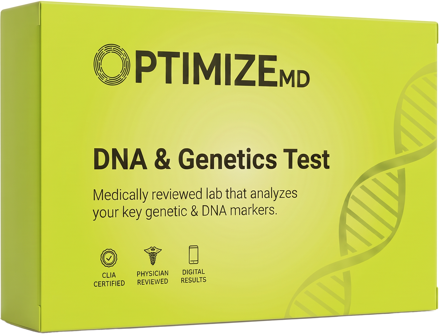 DNA and genetics test box